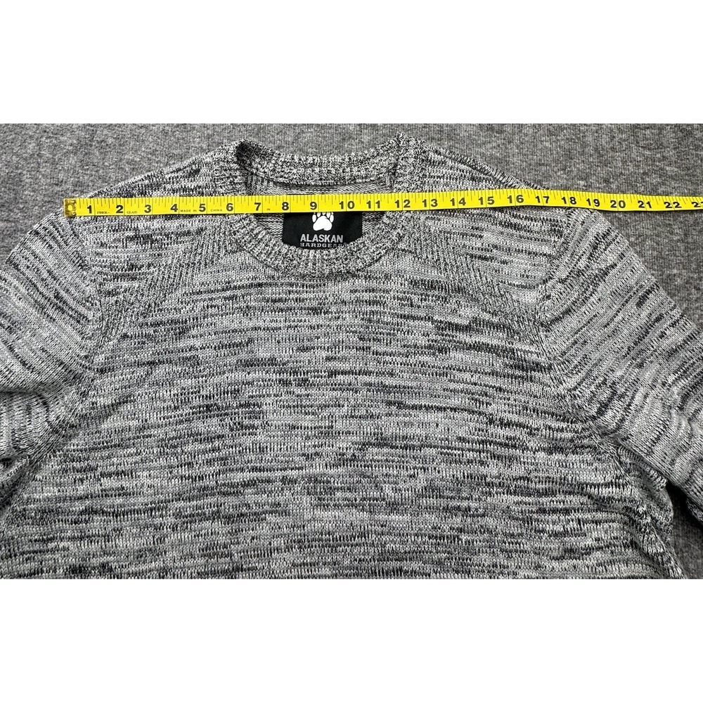 Alaskan Hardgear Merino Wool Knit Crewneck Sweater‎ Mens Sz XL Gray - Picture 6 of 15